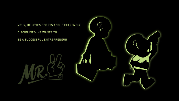 V先生（个人形象ip）