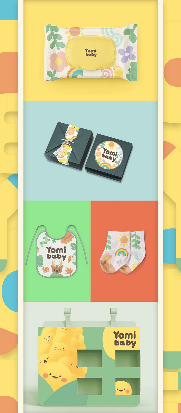 母婴品牌IP形象 | YOMIBABY