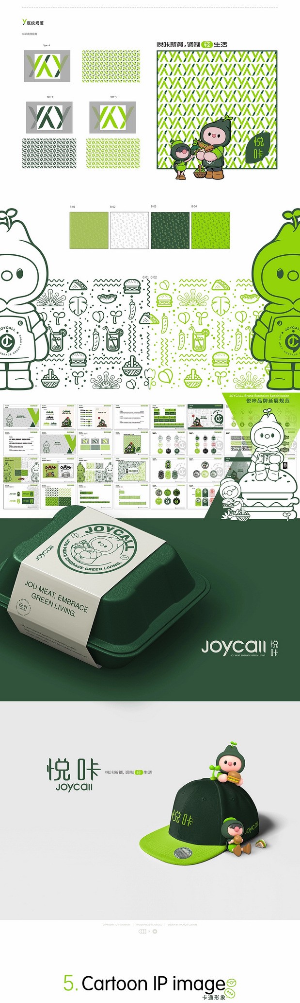 悦咔新餐-植物肉IP形象全案