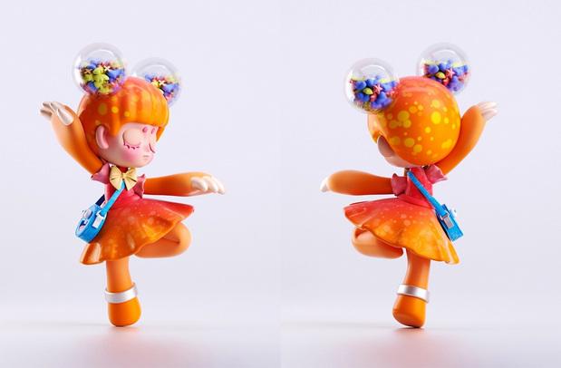 3D吉祥物：[士气集团]Gina的多重人生