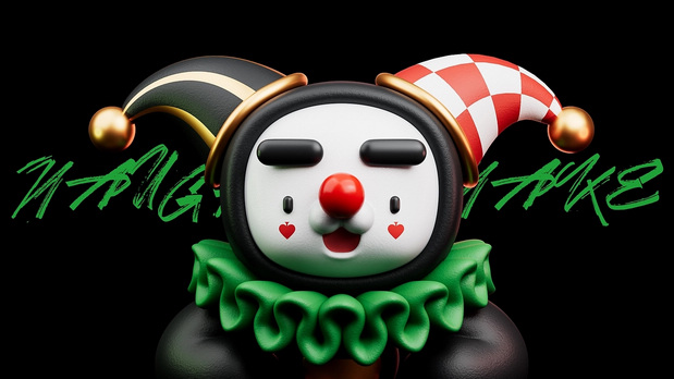 3D吉祥物：惊讶熊IP造型设计