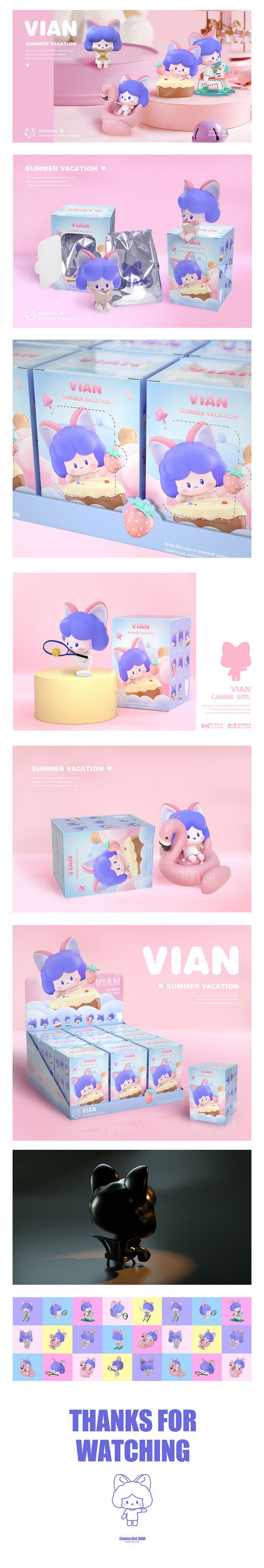 犬系女孩-吉祥物-IP形象全案