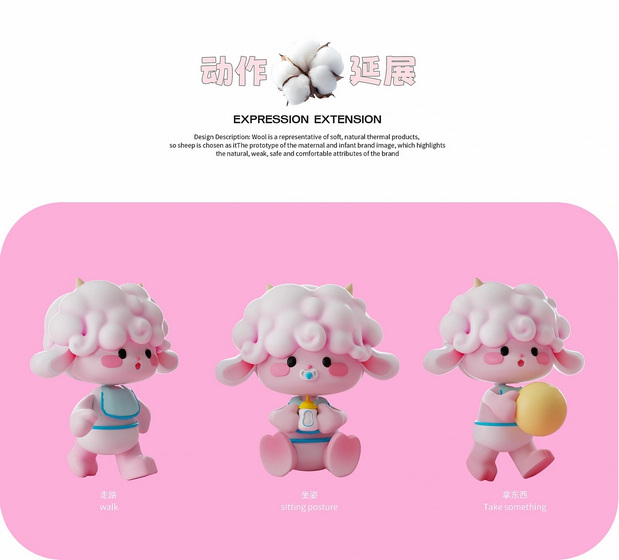 母婴品牌IP形象设计/包装设计