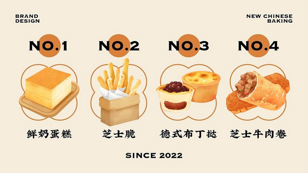 新中式糕点品牌设计