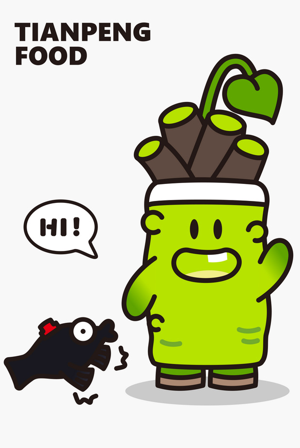 天鹏食品山葵崽IP设计营销
