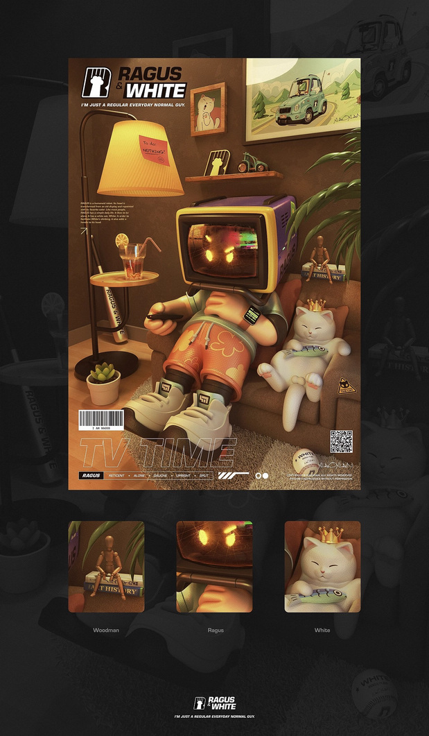 原创IP|RAGUS & WHITE
