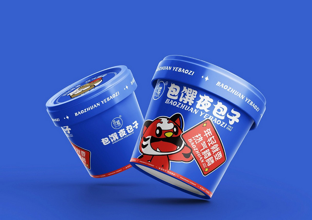 包馔夜包子 品牌视觉IP升级