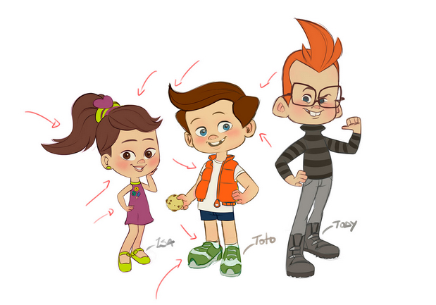 3D吉祥物：Totoy Kids