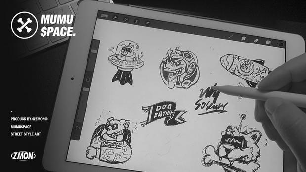 MUMU$PACE. #街头风插画