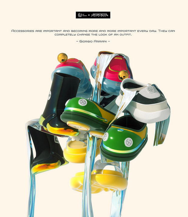 3D吉祥物：YOYOGUYS BG