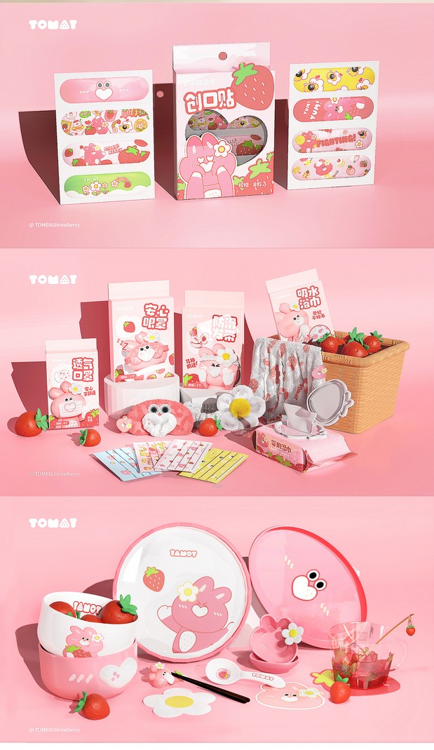 TOMEI兔莓|原创IP设计