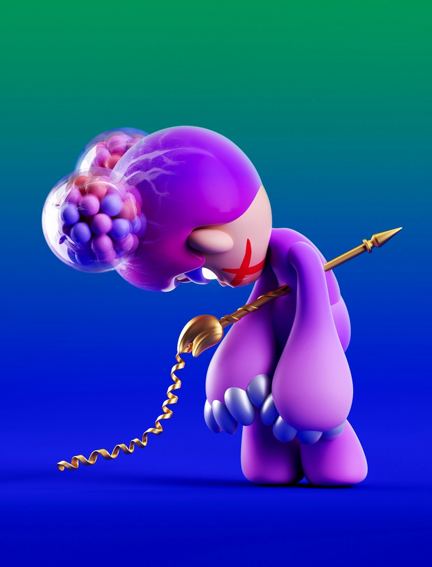 3D吉祥物：[士气集团]Gina的多重人生