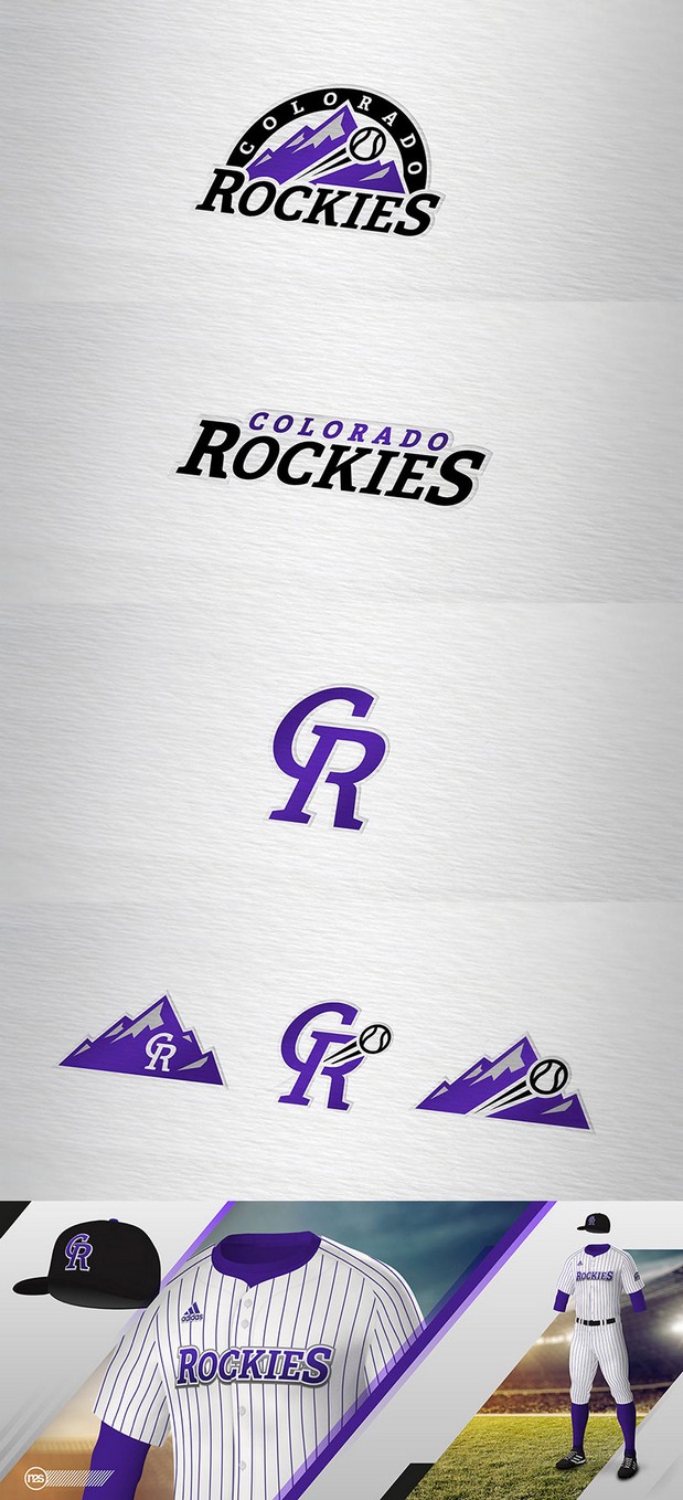 18组棒球队标志设计欣赏