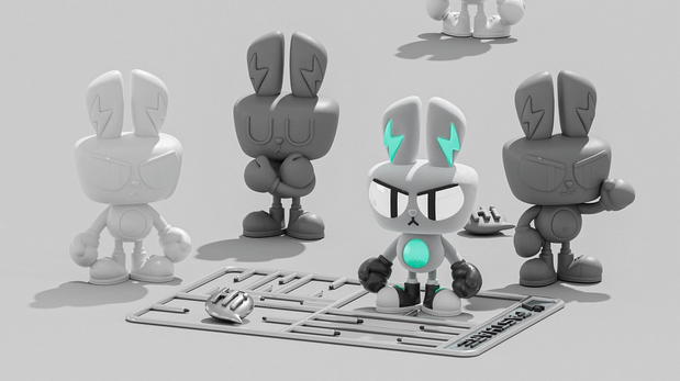 极兔充电品牌设计