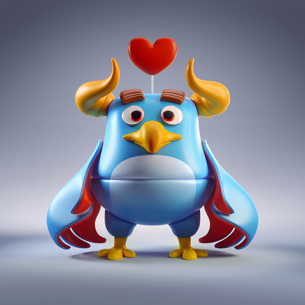 3D吉祥物：ba•doom