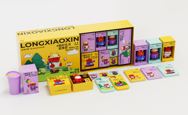 新隆控股IP形象｜龙小新