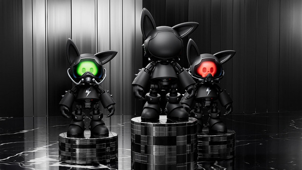 3D吉祥物：星骸兔STAR BONE RABBIT