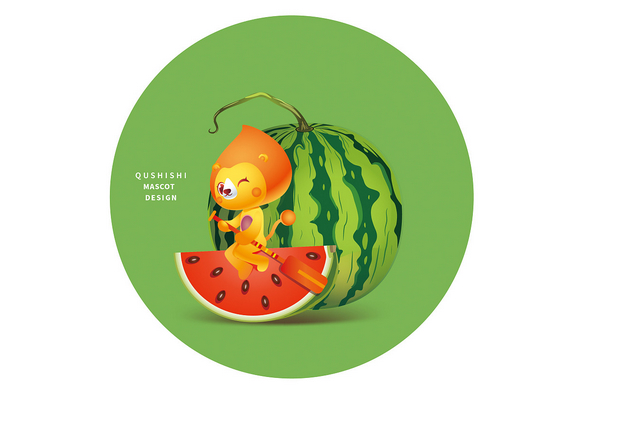 小狮子吉祥物设计