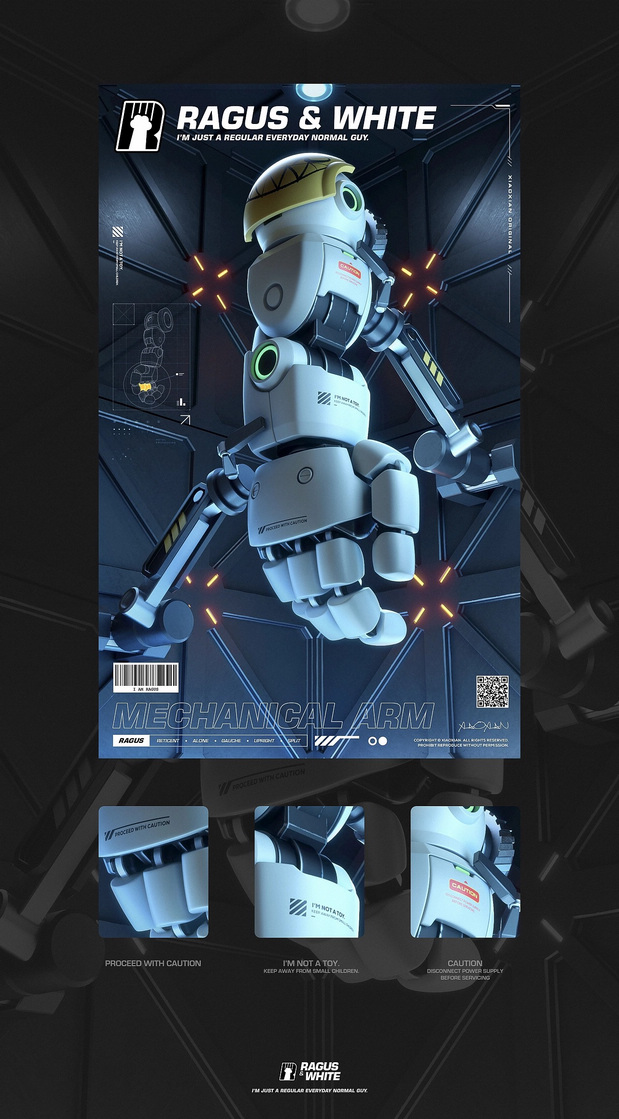 原创IP|RAGUS & WHITE