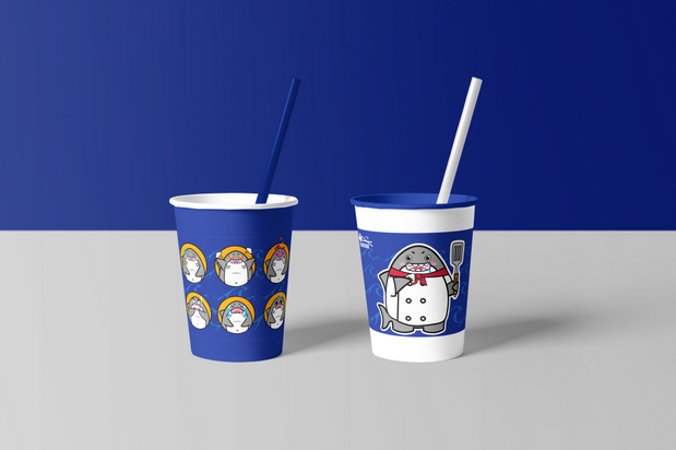 海鲜寿司行业原创IP形象设计