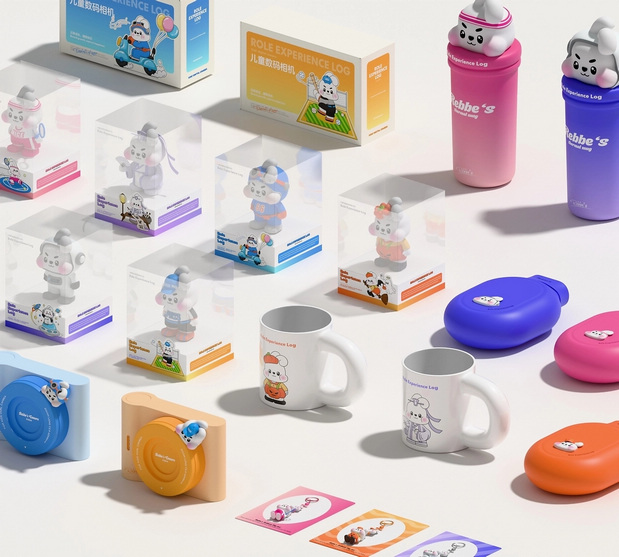 3D吉祥物：瑞贝|嘟嘟兔系列主题IP设计