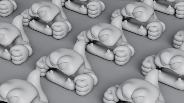 3D吉祥物：蛇形象IP设计Interesting Snake