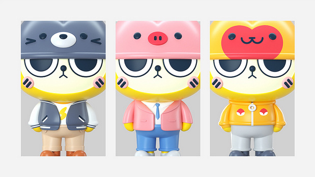 3D吉祥物：MONK萌克 卡通形象