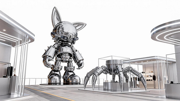 3D吉祥物：星骸兔STAR BONE RABBIT