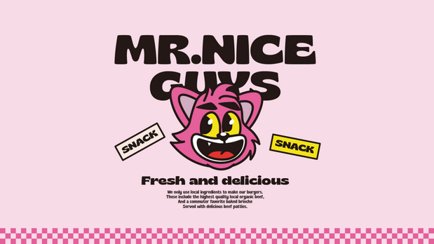 Guys汉堡披萨vi设计