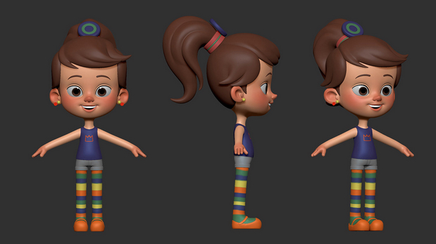 3D吉祥物：Totoy Kids