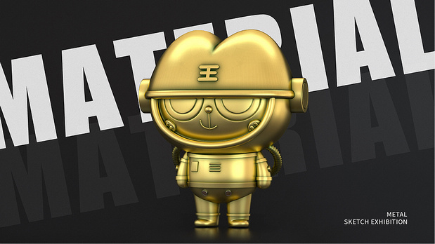 3D吉祥物：MONK萌克 卡通形象