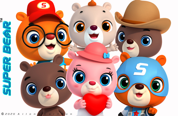 3D吉祥物：超级熊Super Bear