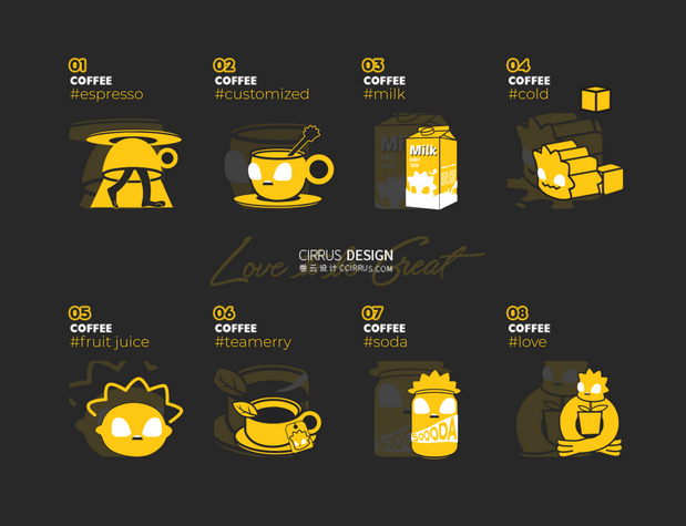 FLYWARRIORS咖啡品牌VI