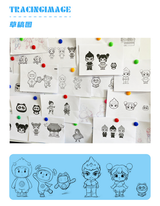 HAOK-IP 健康中国卡通IP形象