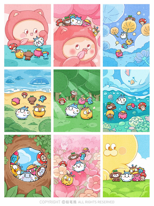 宇宙奇奇怪 系列卡通IP