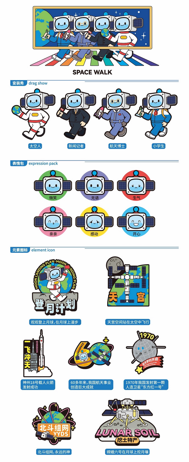 航天IP设计——观观