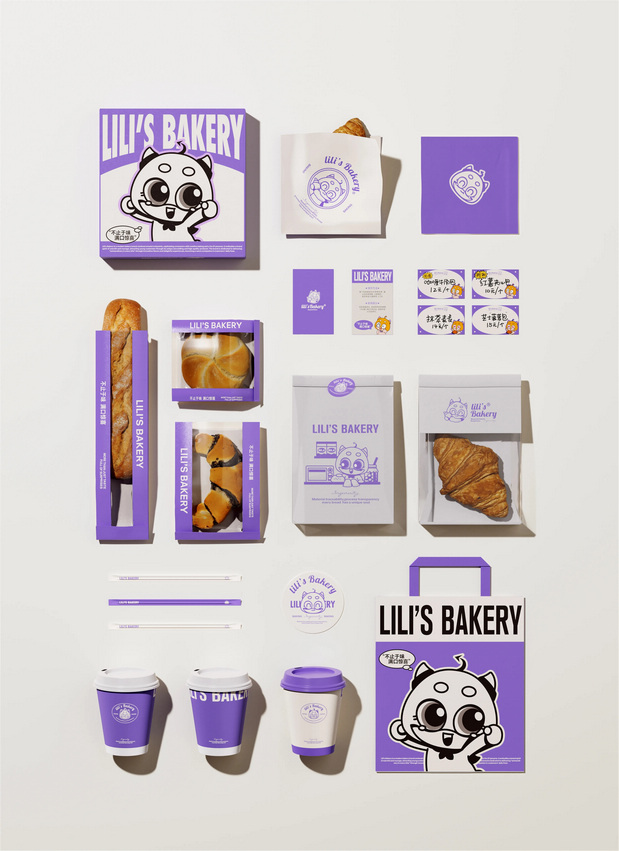 品牌IP设计|Lili’s Bakery面包侠