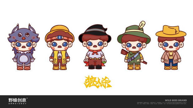 摩镫汉堡IP设计