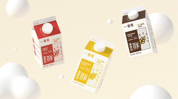 一番麦 燕麦奶 品牌升级