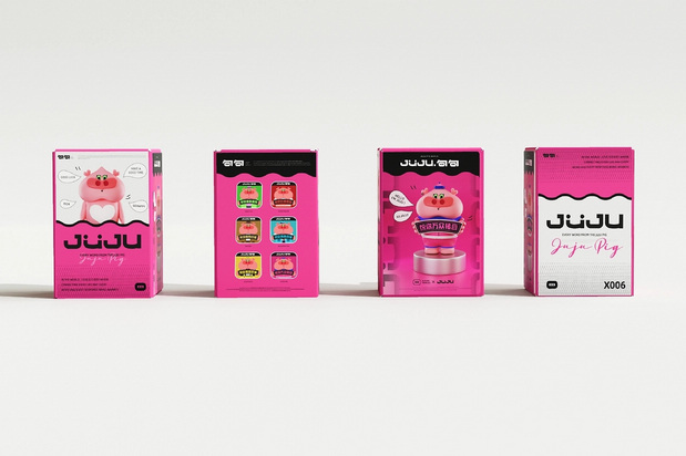 3D吉祥物：句句猪IP设计丨做个juju