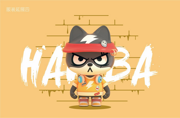 HanBa憨八—狗狗卡通形象设计