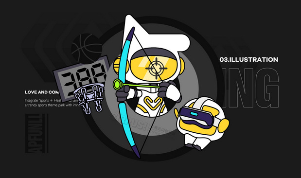 APFUNLL运动品牌IP视觉设计