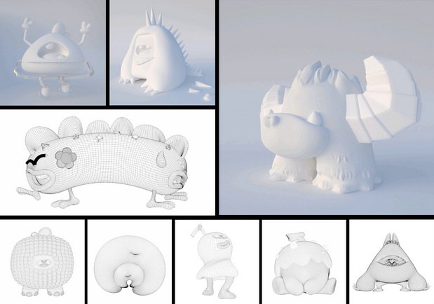 Galaboom烘焙品牌IP形象