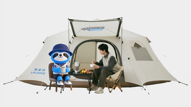 懒蓝地-户外轻松生活品牌全案