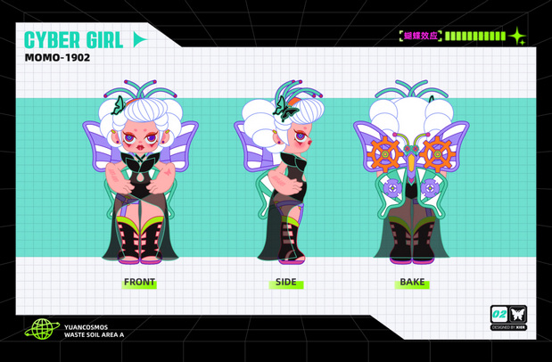 潮玩IP | 赛博女孩