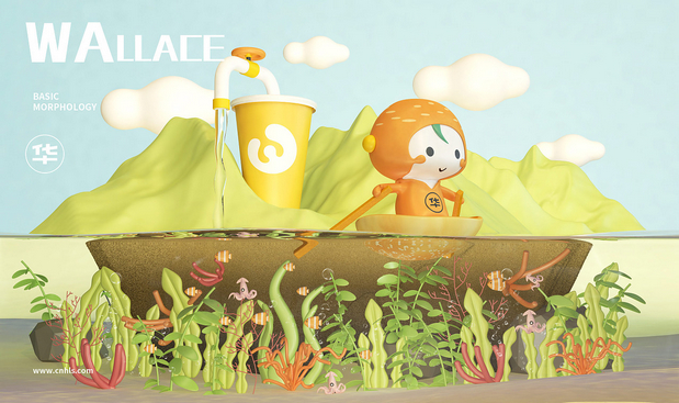 华莱士品牌最新IP形象设计