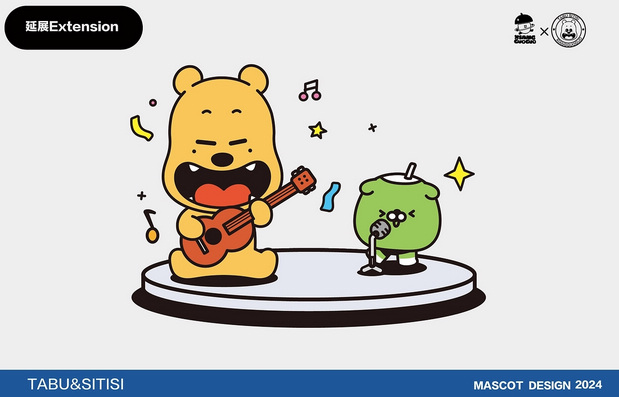 橡果果IP超市 塔布斯&提斯狗狗