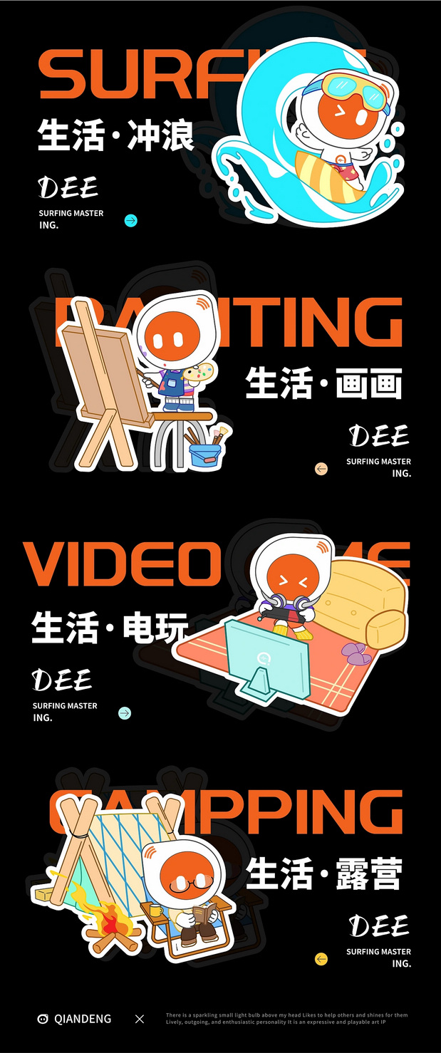 乾灯科技IP形象|乾小灯