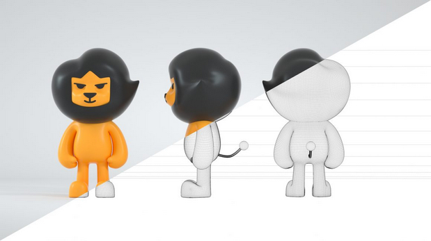 福瑞卫浴品牌IP形象狮小福