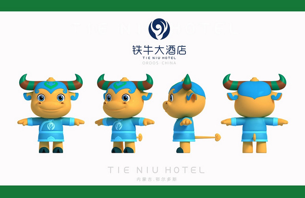 酒店IP形象牛壮壮
